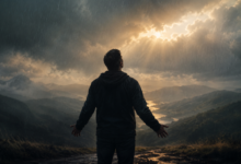 Person standing