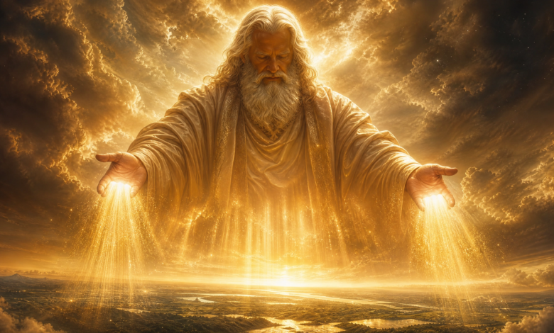God the Father hands