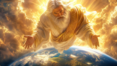 God the Father ancient and majestic